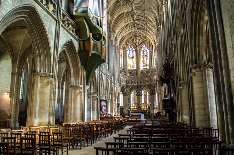 L'église Saint Pierre à Caen